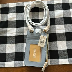 Michael Kors let set travel crossbody phone holder